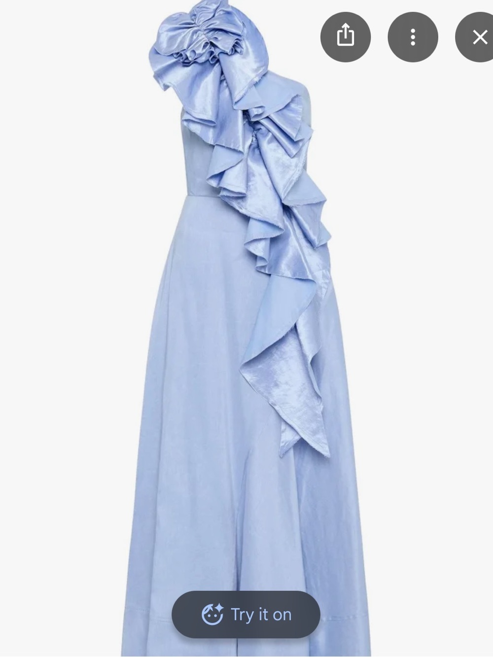 AJE 🥣 Adelia One-Shoulder Midi Dress 🫧 - Picture 2 of 10